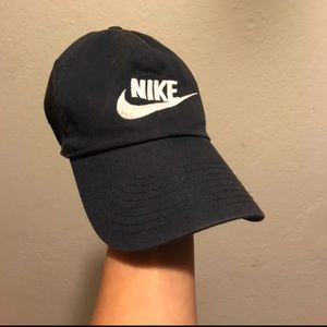 Blue Nike cap
